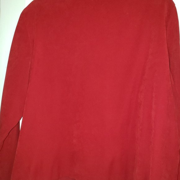 Covington red soft jacket/blazer 3X - Picture 6 of 6